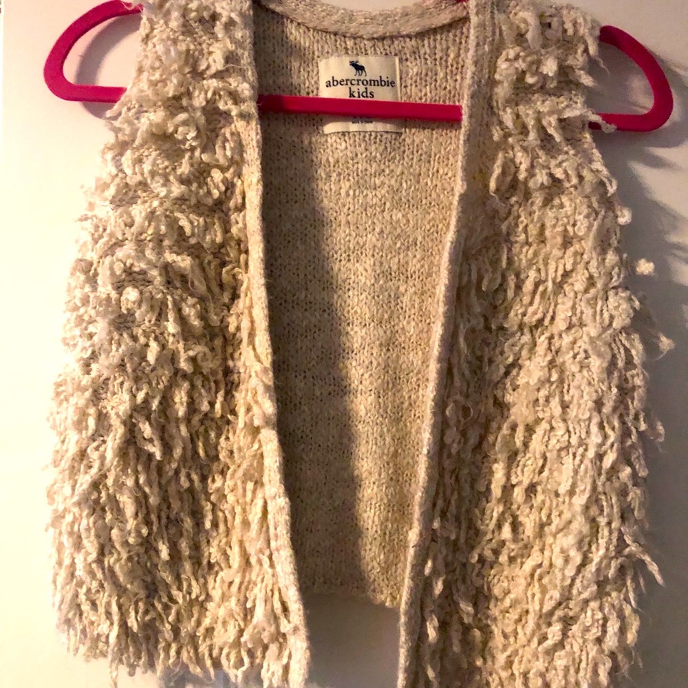 Abercrombie Kids Fuzzy Vest